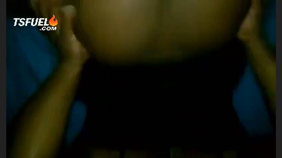 Nasty ladyboy with firm tight ass likes it from behind